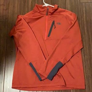 Men’s North Face 1/4 zip